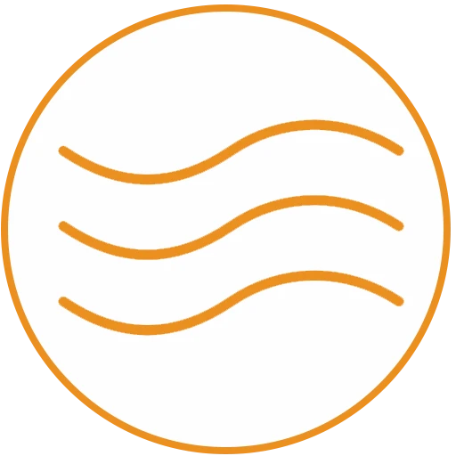 No waviness or undulations